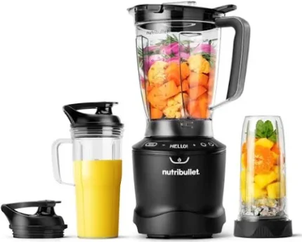 NutriBullet Blender Combo 3-in-1 High-Speed Smoothie & Juicer Set  Even Shorter Option (Very Popular for Shopping Search):